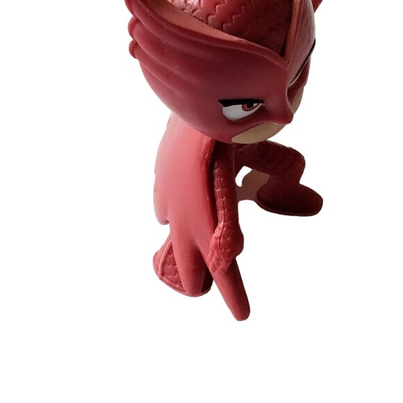 PJ Masks Figure Red Owlette Standing Cape Out Wide - Picture 5 of 10
